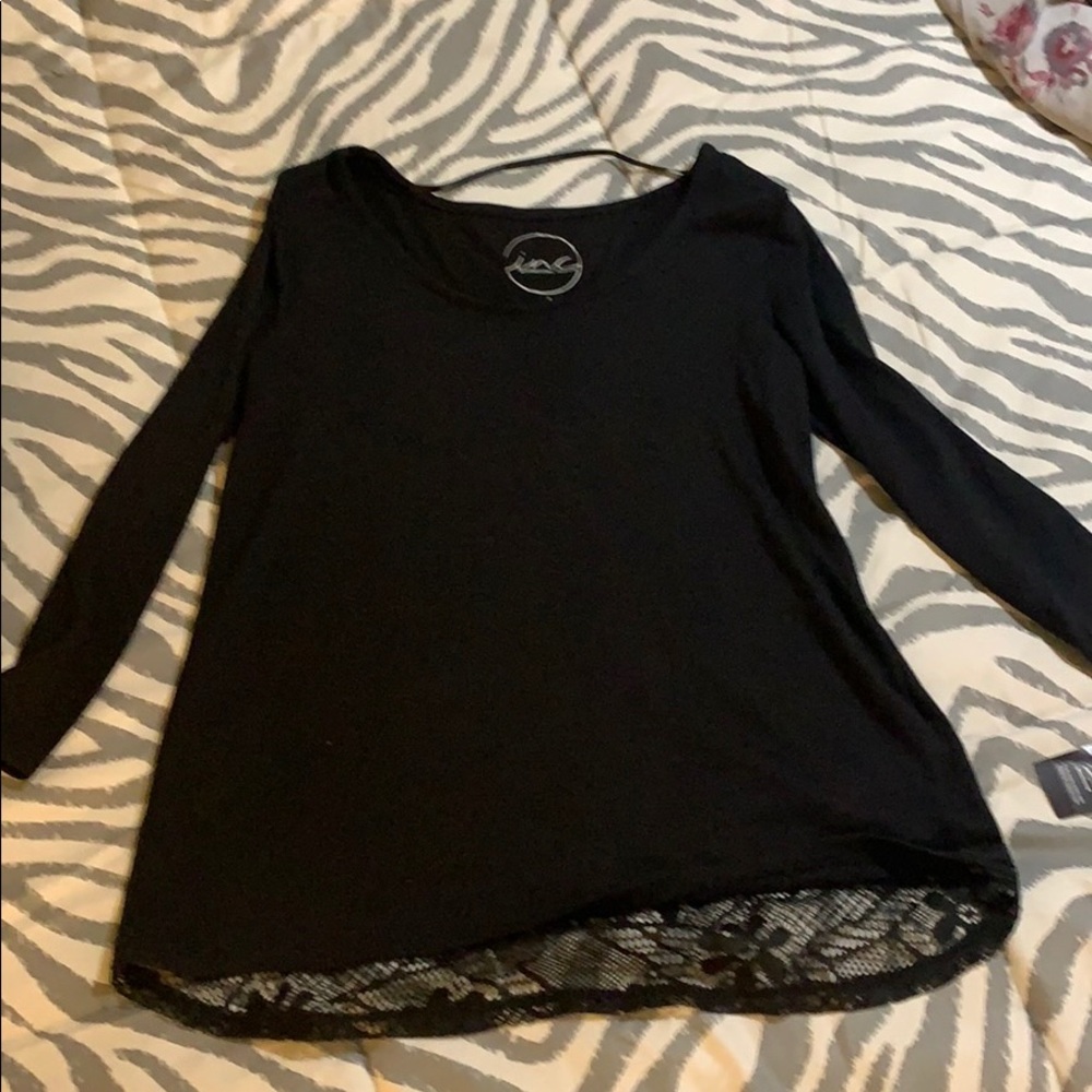 NWT I.N.C. International Concepts lace back top